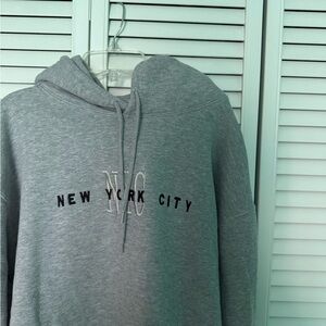 Gray NYC Hoodie
